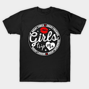 Girls Trip 2024 Womens Weekend Vacation Matching T-Shirt